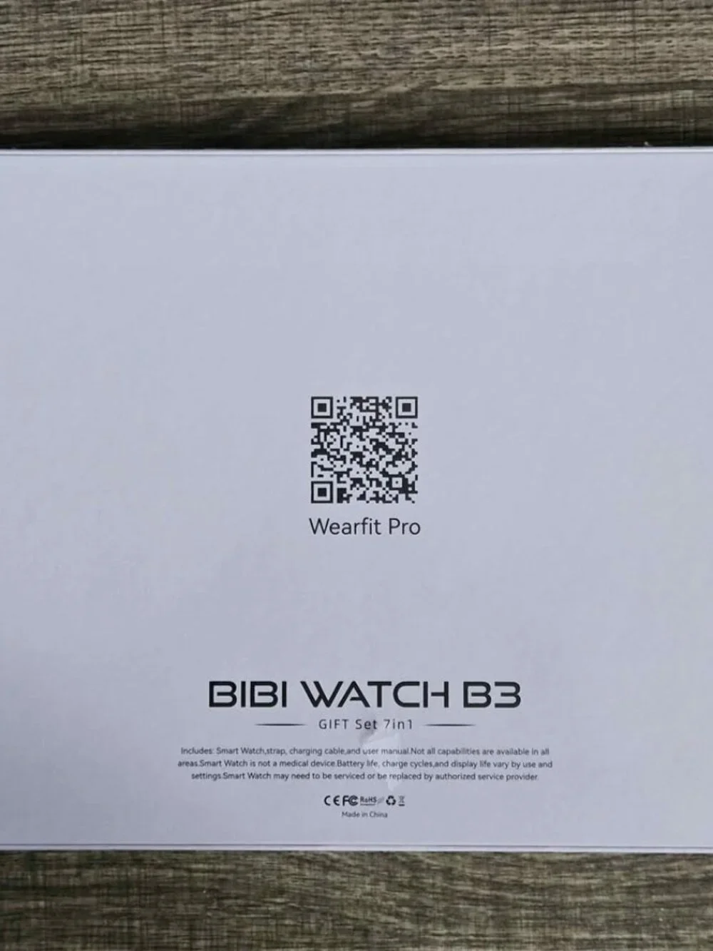BIBI Watch B3 Smartwatch Gift Set (7-in-1 / 7 Strap Edition) BRAND NEW (SEALED)